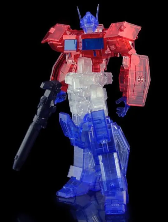 Transformers Furai Optimus Prime IDW Clear Version SDCC 2020 Exclusive Model Kit