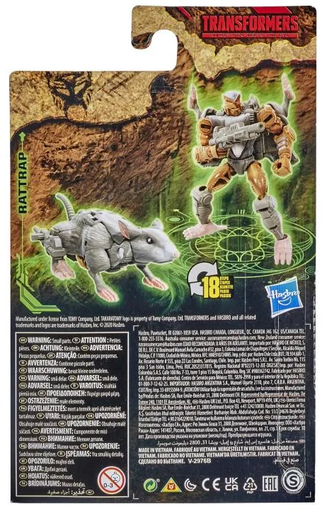 WFC-K2 Rattrap | War for Cybertron Kingdom Transformers Figure