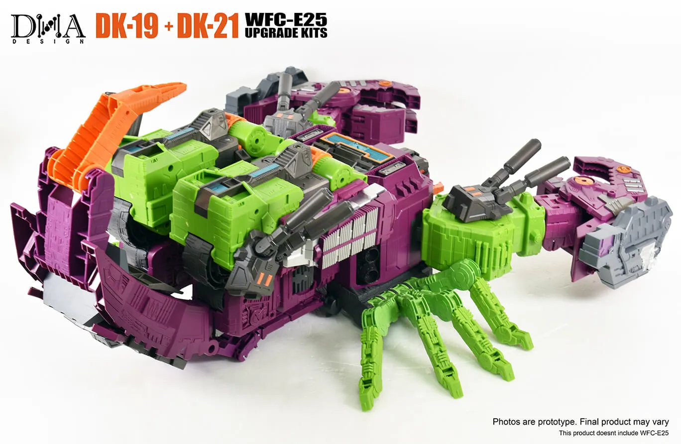 DK-19 Upgrade Kit for Transformers WFC: Earthrise WFC-E25 Titan