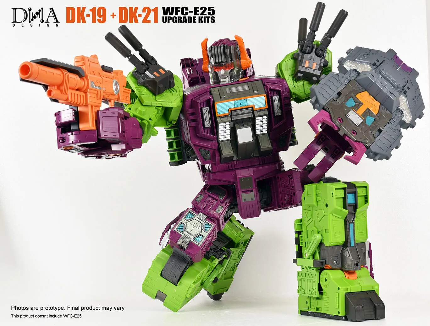 DK-19 Upgrade Kit for Transformers WFC: Earthrise WFC-E25 Titan