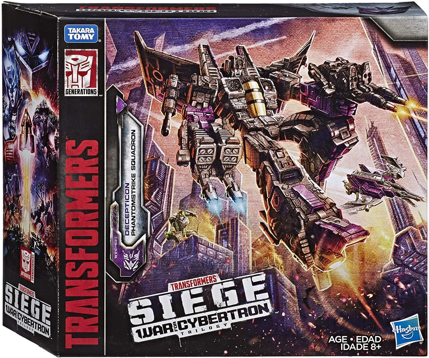 ディセプティコン ファントムストライク スコードロン WFC-S27 WFC-S27 Decepticon Phantomstrike Squadron 4 Pack - Final