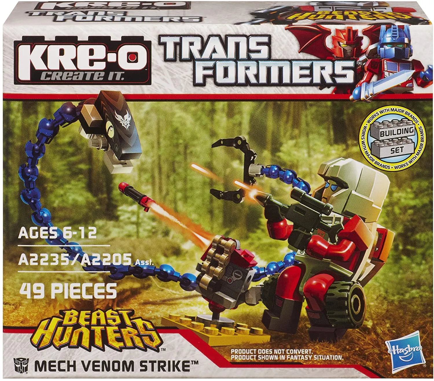 Mech Venom Strike Set | KRE-O Transformers Beast Hunters