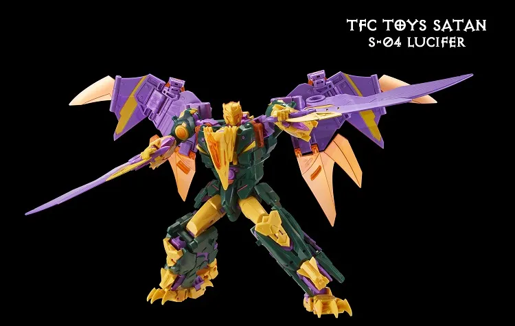 S-04 Lucifer | TFC Toys 3rd Party Transformers Figure & Combiner