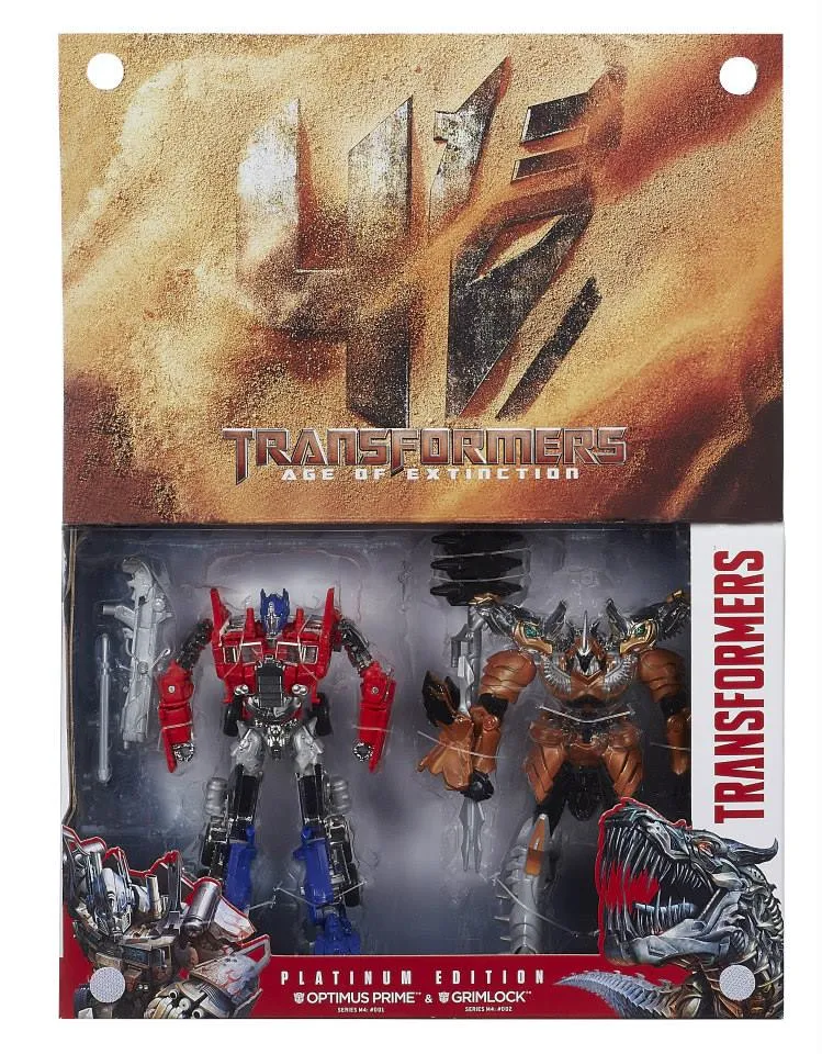 TRANSFORMERS コレクターズエディション 2台セット Optimus Prime Evasion Mode and Grimlock Set of 2 | Age of