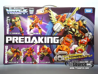 Transformers G1 Predaking Combiner Boxed Set | Transformers G1 Reissues