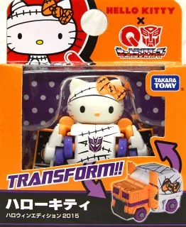 QTC-01H Hello Kitty Halloween Edition 2015 | Q Transformers Figure