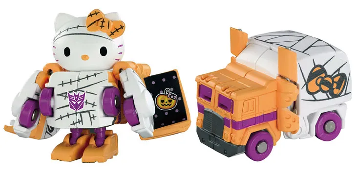 QTC-01H Hello Kitty Halloween Edition 2015 | Q Transformers Figure