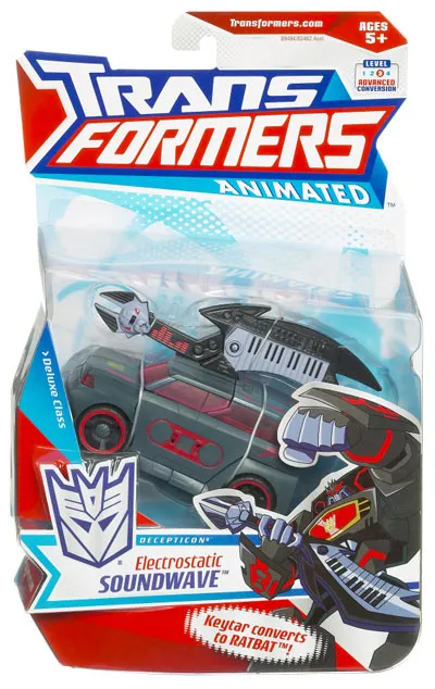 Electrostatic Soundwave | Transformers Animated Figure