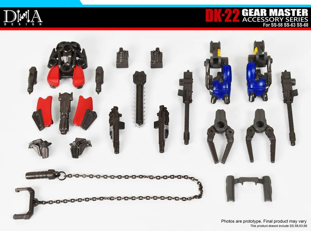 DK-22 Upgrade Kit for Transformers Studio Series | DNA Design