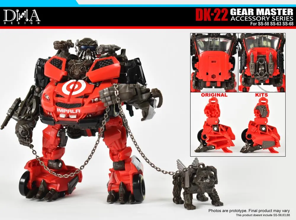 トランスフォーマー SS-58 レッドフット + DK-22 アドオンセット