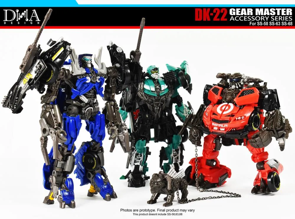 DK-22 Upgrade Kit for Transformers Studio Series | DNA Design