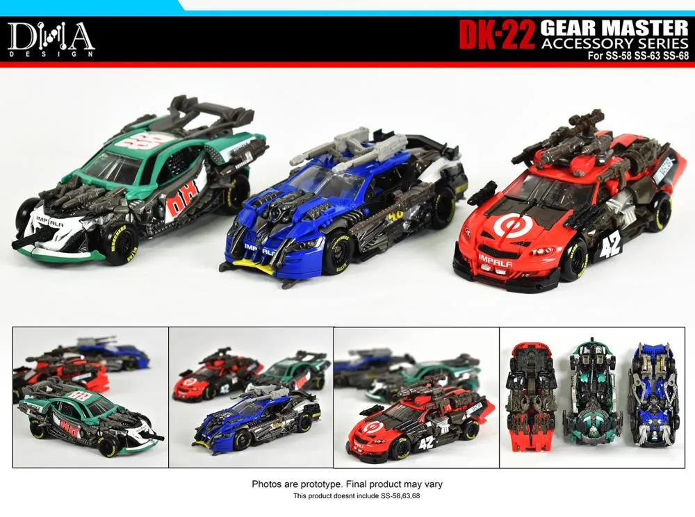 DK-22 Upgrade Kit for Transformers Studio Series | DNA Design