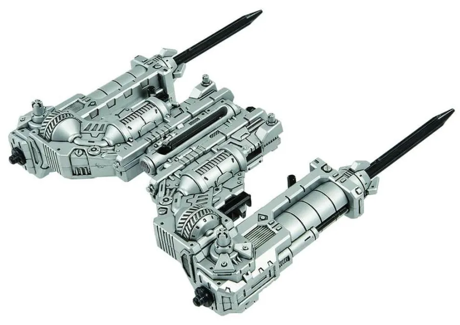 ZW56 Core Drive Weapon Twin Pile Bunker | Zoids Model Kit by