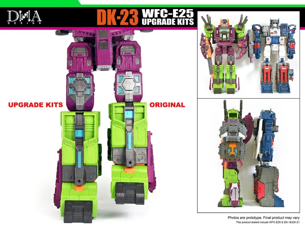 DK-23 Upgrade Kit for Transformers WFC: Earthrise WFC-E25 Titan