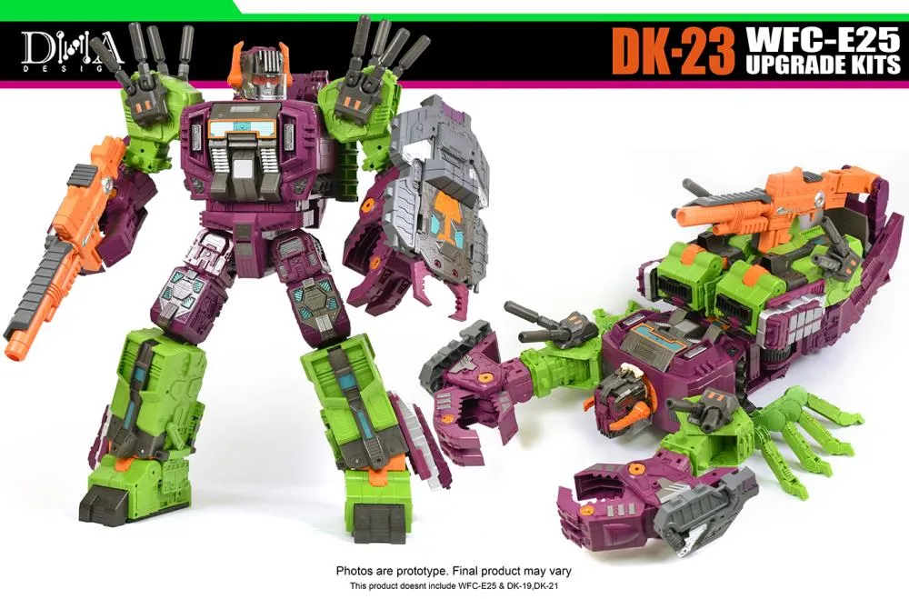 ロボット DK-23 WFC-E25 UPGRADE KITS DK-23 Upgrade Kit for Transformers WFC: Earthrise WFC-E25 Titan
