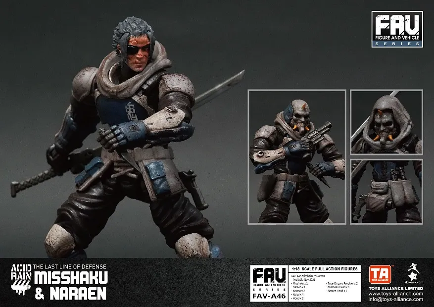 FAV-A46 Misshaku and Naraen 1:18 Scale | Acid Rain FAV