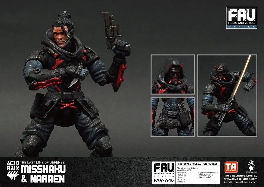 FAV-A46 Misshaku and Naraen 1:18 Scale | Acid Rain FAV