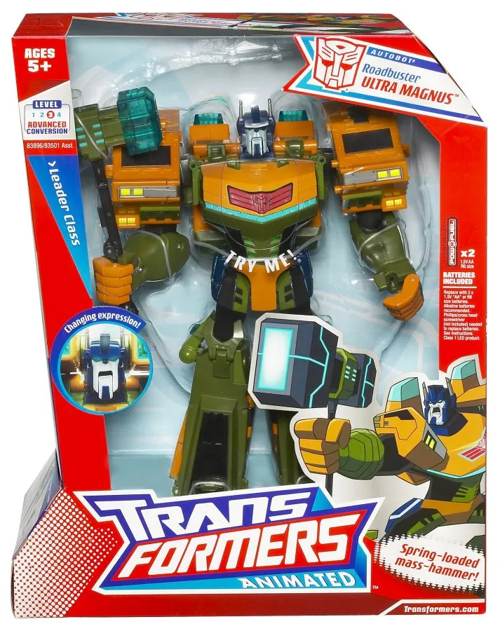 Roadbuster Ultra Magnus | Transformers Animated Figure | TFSource