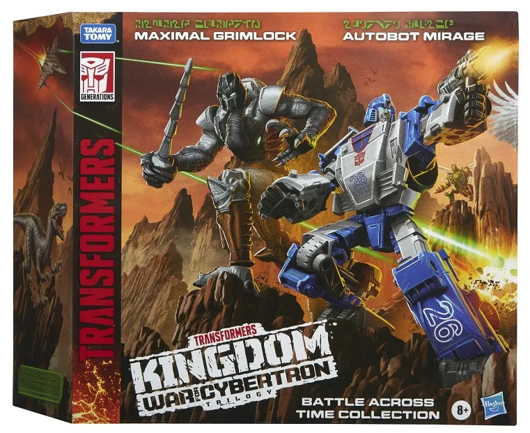 グリムロック ミラージュトランスフォーマー キングダム WFC-K40 WFC-K40 Autobot Mirage and Maximal Grimlock | Transformers War for