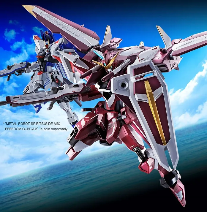 BANDAI L ROBOT魂 JUSTICE GUNDAM ROBOT魂 (Side MS) JUSTICE GUNDAM: Full Detailed REVIEW with