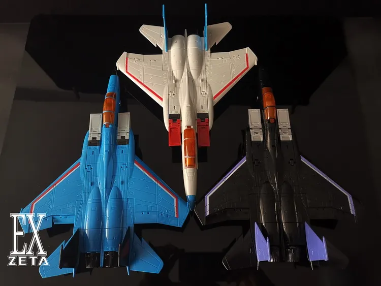 EX15 Red Spider, EX16 Thundermaker and EX17 Sky Gull Set of 3