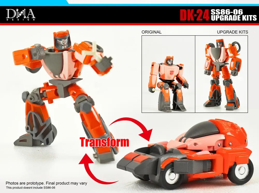 DK-24 Upgrade Kit for Transformers Studio Series 86-06 Grimlock