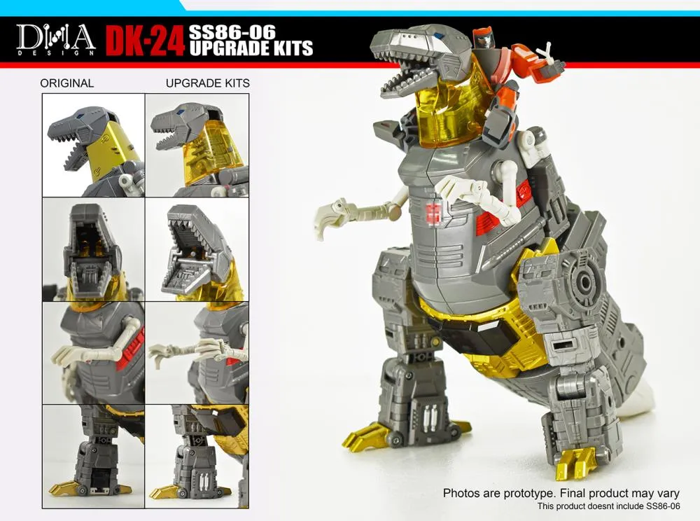 DK-24 Upgrade Kit for Transformers Studio Series 86-06 Grimlock