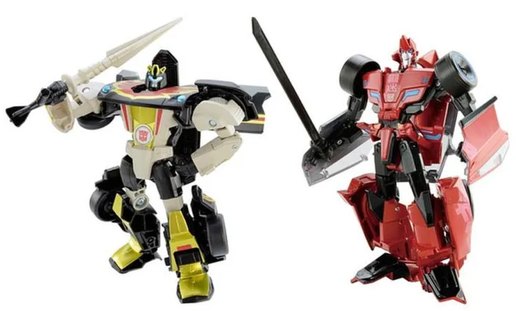 TAVVS04 Sideswipe and Stepper | Transformers Adventure