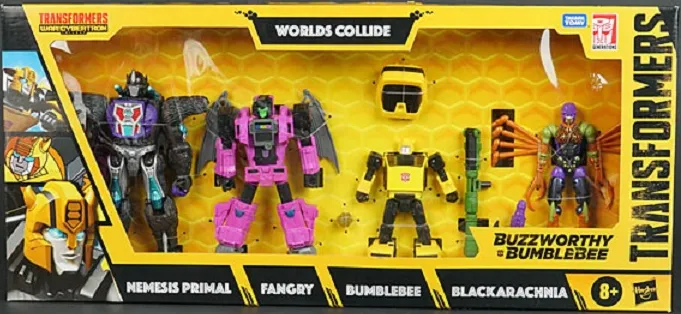 Worlds Collide Set of 4 Voyager Class | Buzzworthy Bumblebee