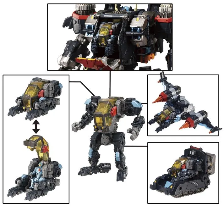 DA-80 Big Powered GV Verse Caliber Version | Diaclone Reboot