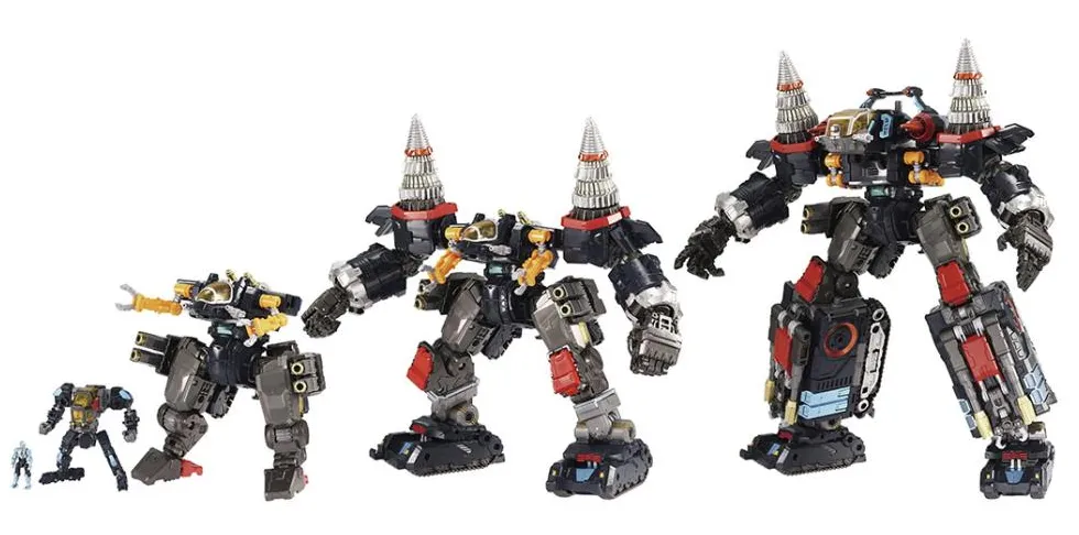 DA-80 Big Powered GV Verse Caliber Version | Diaclone Reboot