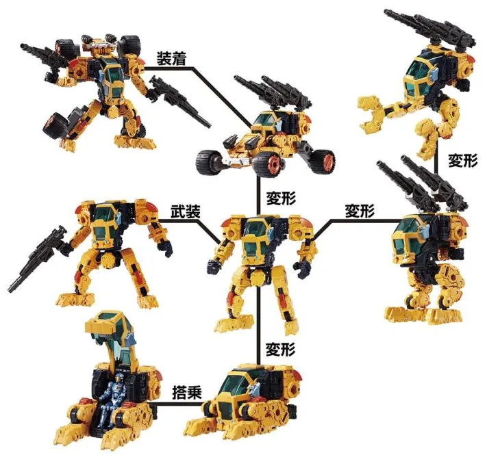 DA-81 Big Powered GV Verse Caliber Version Expansion Set
