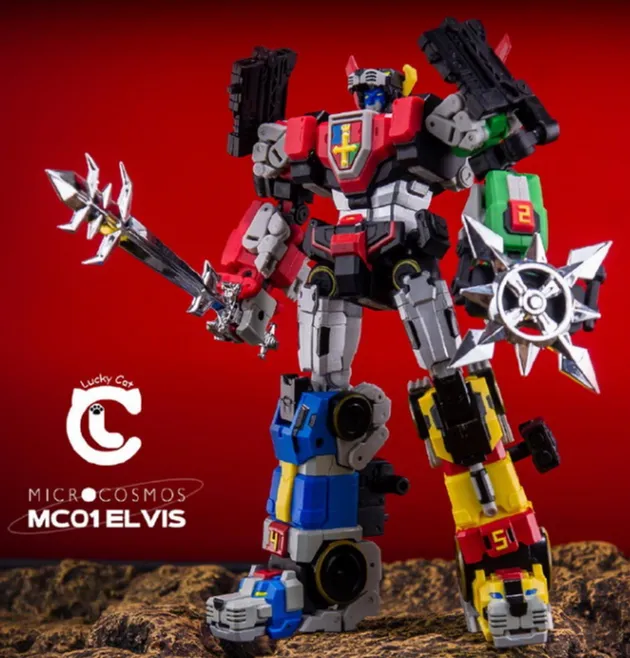 ロボット MICROCOSMOS MC01 ELVIS MICRO COSMOS MC-01 MC01 ELVIS Voltron
