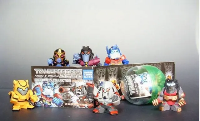 Capsul Toy Random Single Figure | Japanese Transformers Animated