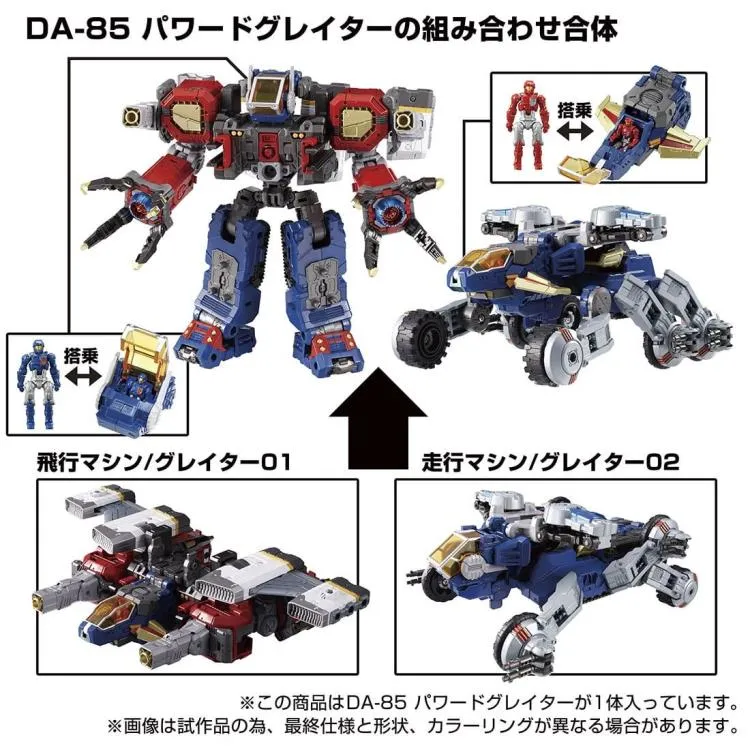 DA-85 Powered Greater | Diaclone Reboot | Takara Tomy | TFSource