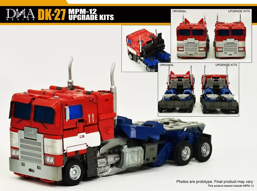 DK-27 Upgrade Kit for Transformers Masterpiece Movie Series MPM-12