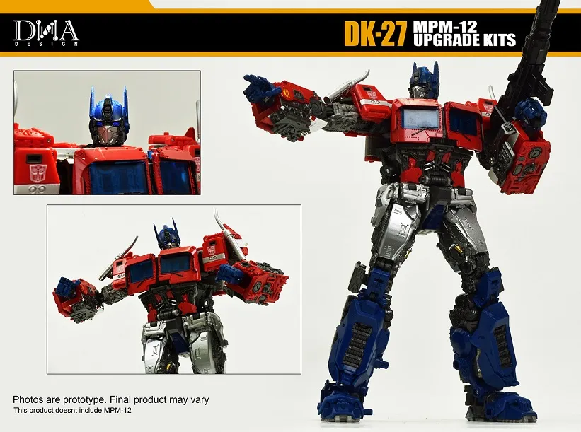 DK-27 Upgrade Kit for Transformers Masterpiece Movie Series MPM-12