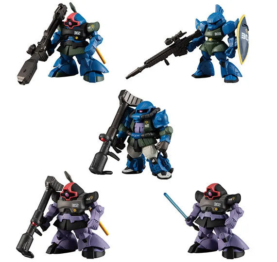 Nightmare of Soloman 302 Patrol Squadron Set of 5 | Gundam FW Gundam Converge: Core