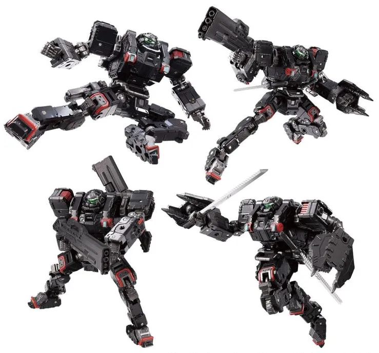 TM-01 Tactical Mover Gamma Versaulter | Takara Tomy Diaclone