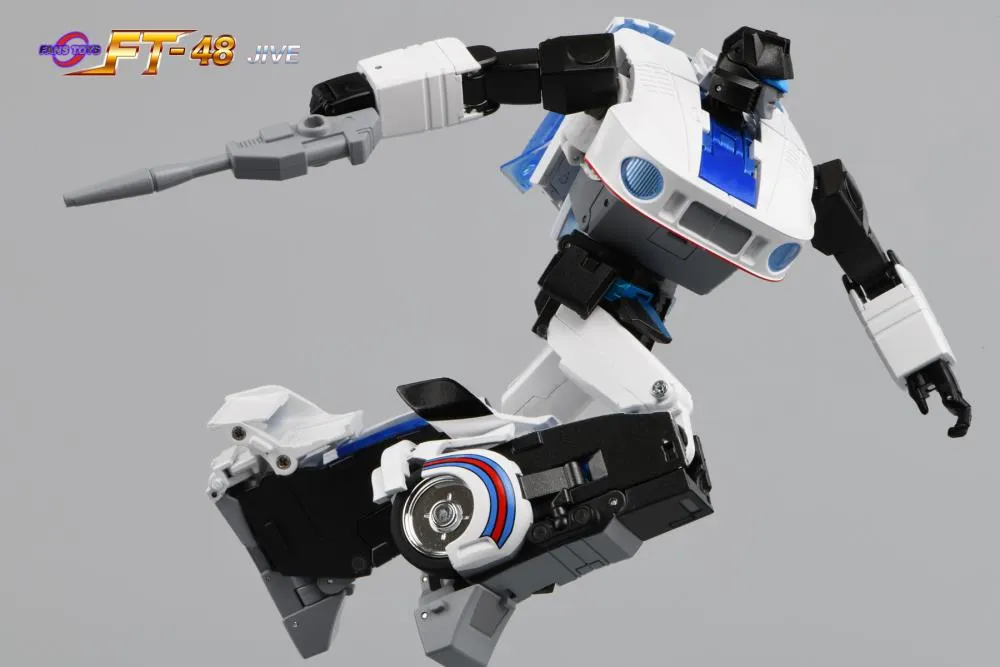 Fanstoys FT-48X JIVE 変形ロボット 完成品 FansToys FT-48X Jive Jazz Toy Color Version Action Figure