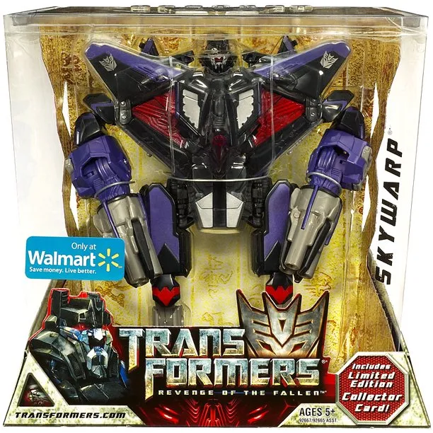 Voyager Class Skywarp Exclusive | Transformers 2 ROTF Revenge of the Fallen