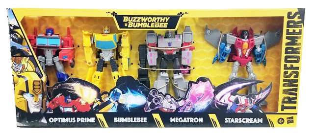 Warrior Class Set of 4 Voyager Class | Transformers Generations Buzzworthy Bumblebee