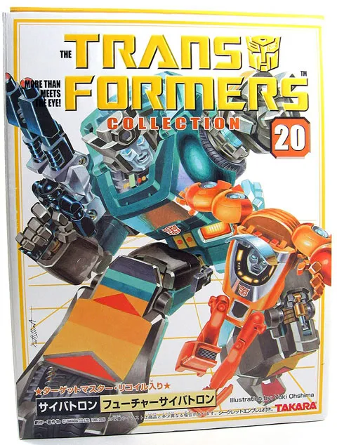 #20 Kup and Wheelie Set Transformers G1 | the Transformers Collection Book Style Reissue
