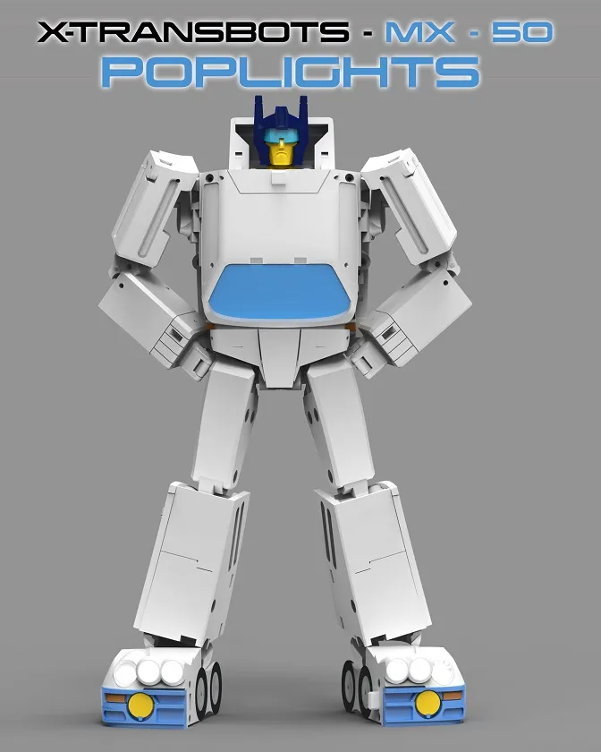 MX-50 Poplights | XTransbots 3rd Party MP-Scale Figure | TFSource
