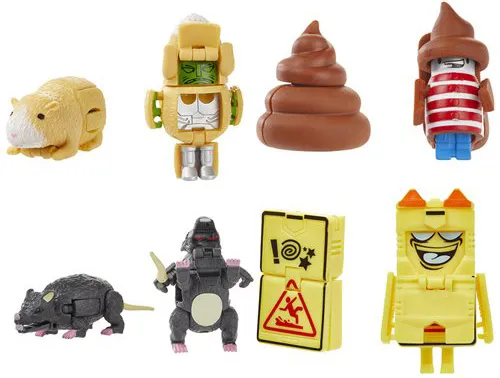 Custodial Crew and Pet Mob Set of 32 | Transformers BotBots