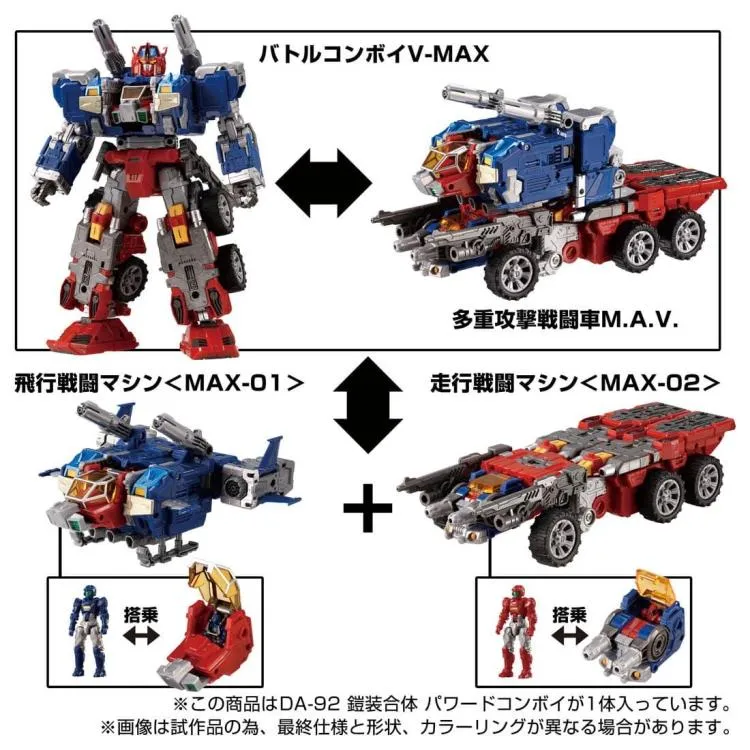 タカラトミー ダイアクロン DA-92 POWERED CONVOY Diaclone Reborn DA-92 Powered Convoy Armor Wrap Combination