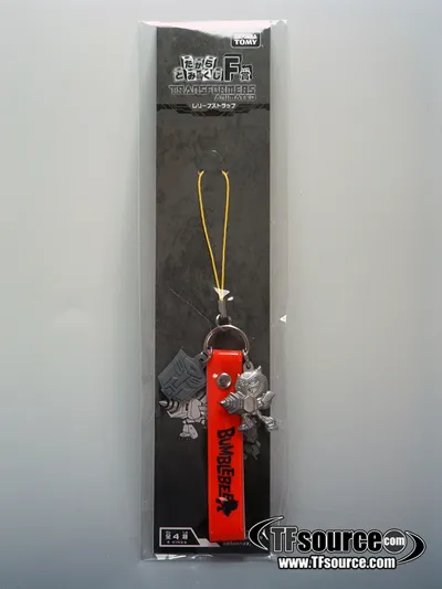 Bumblebee Metallic Version Family Mart Prize F Cellphone Strap | Japanese Transformers Animated