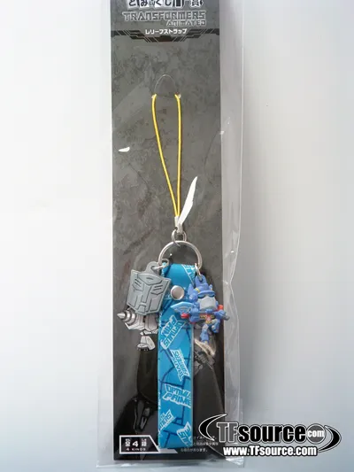 Optimus Prime Color Family Mart Prize F Cellphone Strap  | Japanese Transformers Animated