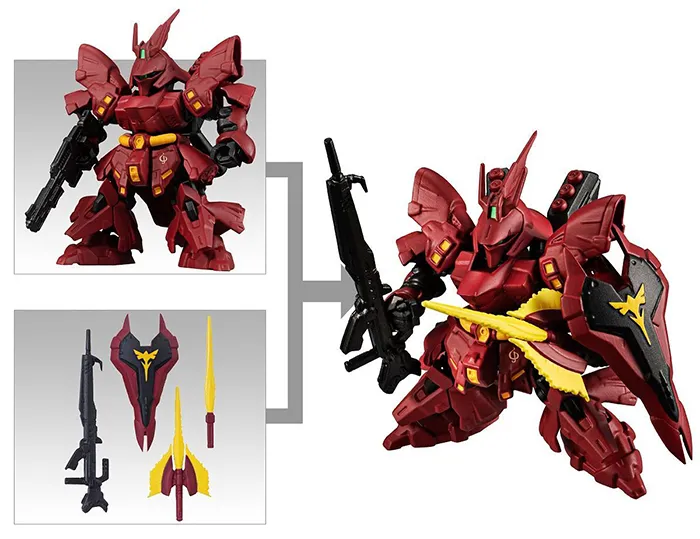 Gundam Vol.2 Box of 10 Figures and Accessories Gundam Mobility