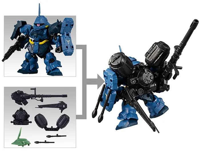 Gundam Vol.2 Box of 10 Figures and Accessories Gundam Mobility